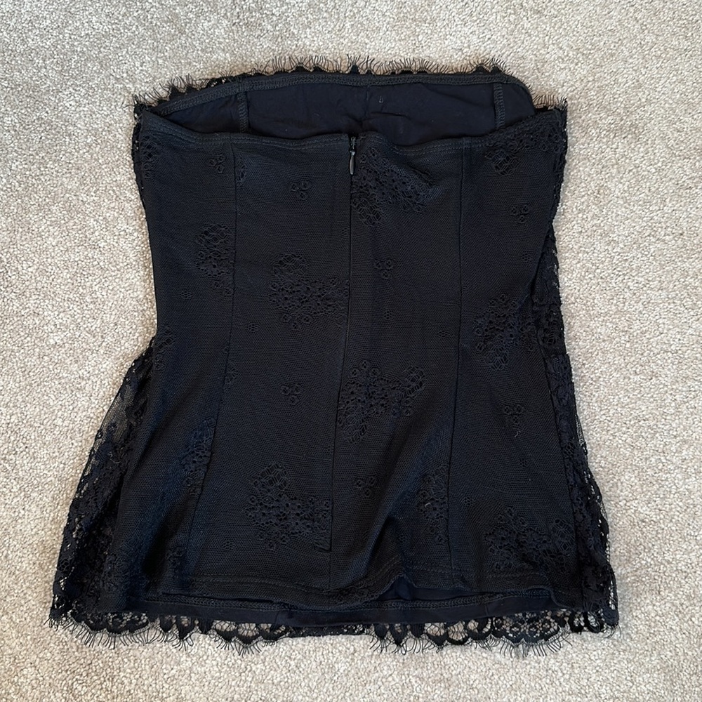 ASOS Strapless Lace Top - Picture 2 of 2